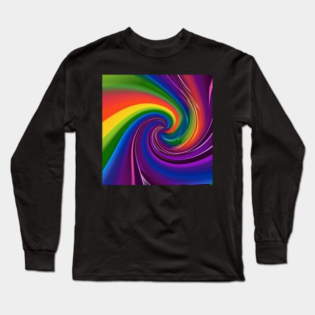 Lines 65 Long Sleeve T-Shirt by ABSTRACT-IVISM